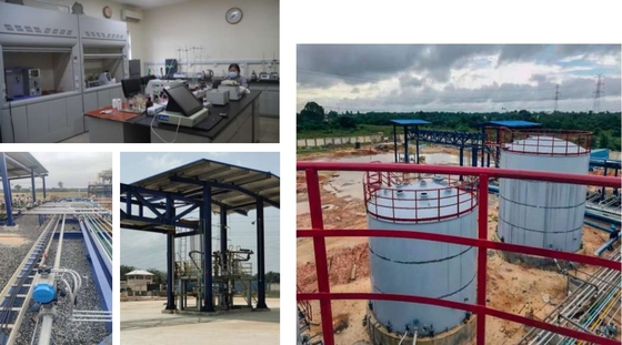 1000BPD Capacity Processing Plant Oil Plant with GB Standard