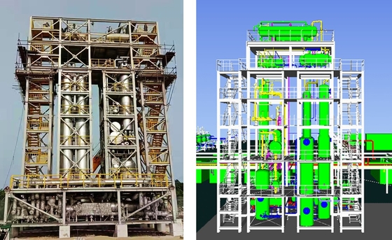 Gas Field Associated Industrial Gases Torch Gas Recovery Unit LPG Plant With Best Quality