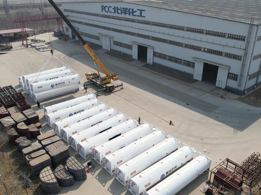 Plant LNG Transport Heavy Duty LNG Vessels LNG Storage Transport tank for Sale with Low Temperature