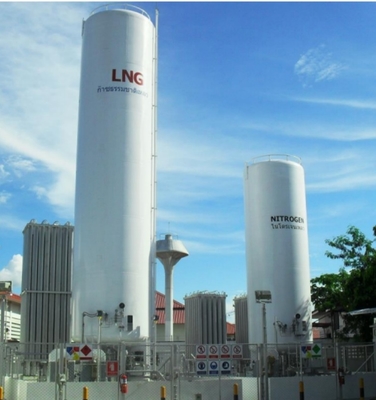 Liquid Container Vertical LNG Horizontal Storage Cryogenic Tank for Gasification Station