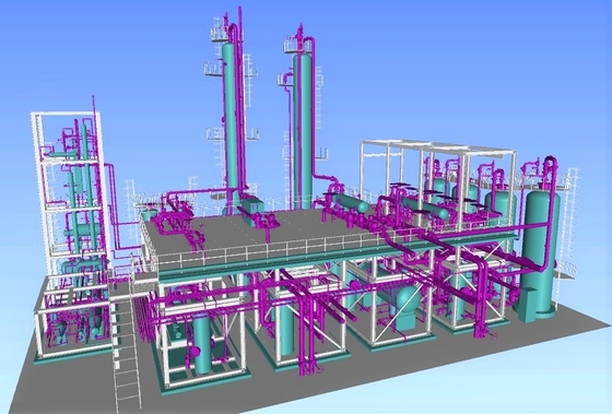 LNG Plant Natugal Gas Liquefication Plant With Instrument Air Nitrogen Generator