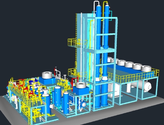 LNG Plant Natugal Gas Liquefication Plant LNG Gas Plant With Low Power