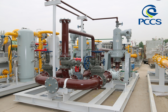 3mmscfd Small Scale Natural Gas Processing Plant Easy Operating LNG Plants with High Quality