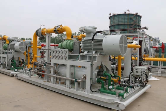 10 Mmscfd LNG Plant Natural Gas Processing Liquefaction Plant with Mrc Refrigeration System