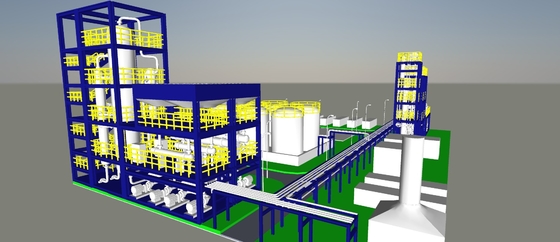 2mmscf LNG Project Natural Gas Liquefaction Plant Natural Gas Metering System Wite Best Cer