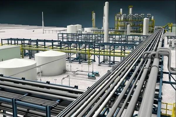 2mmscf LNG Project Natural Gas Liquefaction Plant Natural Gas Metering System Wite Best Cer