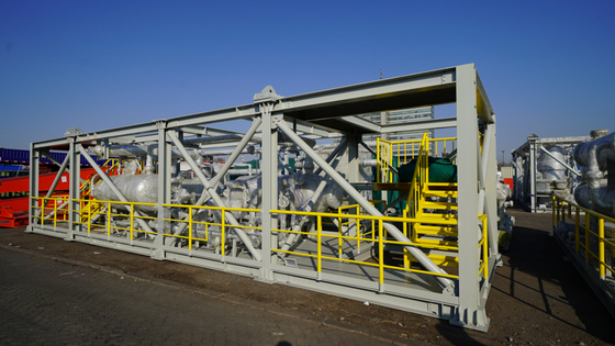 2mmscf LNG Project Natural Gas Liquefaction Plant Natural Gas Metering System Wite Best Cer