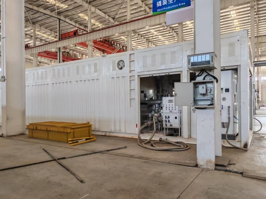 Full Skid-Mounted Refueling Gas Station LNG L-CNG Cylinder Filling Station with Best Quality