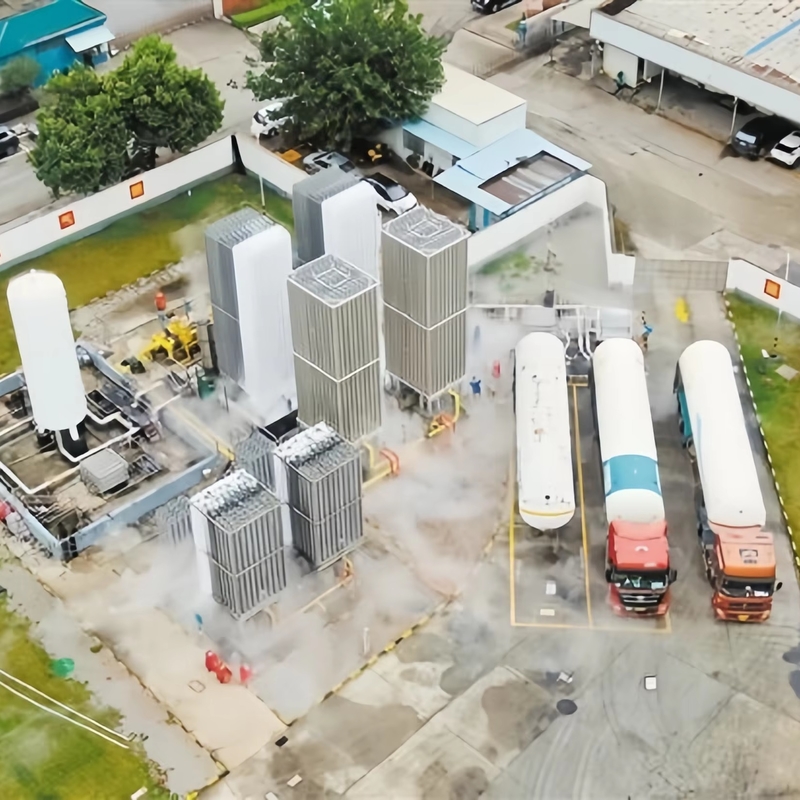 Wholesale High Quality 500 Nm 3/h LNG Gasification Station LNG Vaporizer with High Quality Instrument Air System